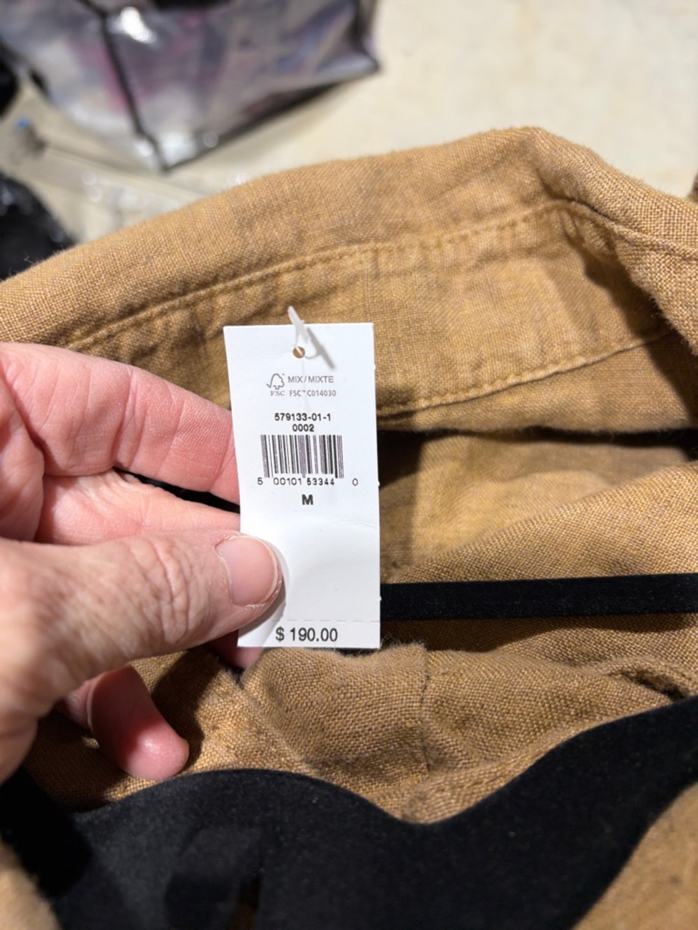 Banana Republic Sedona 100% Linen Lagenlook Old Money Summer Midi Dress M New - Picture 5 of 5